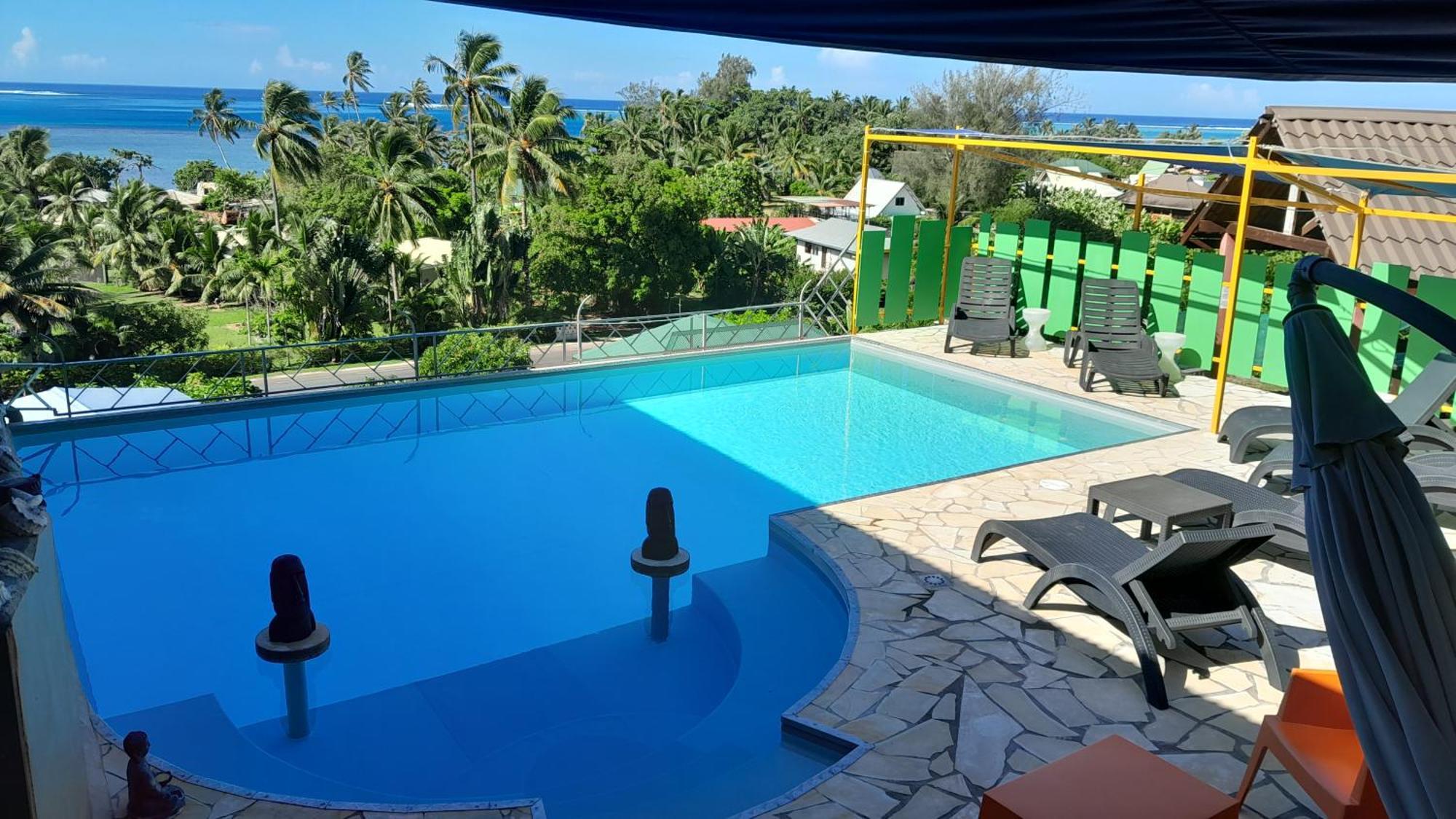Fare Arana Moorea Guesthouse Atiha Eksteriør billede
