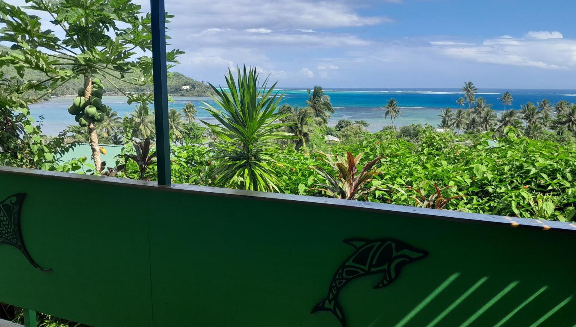 Fare Arana Moorea Guesthouse Atiha Eksteriør billede