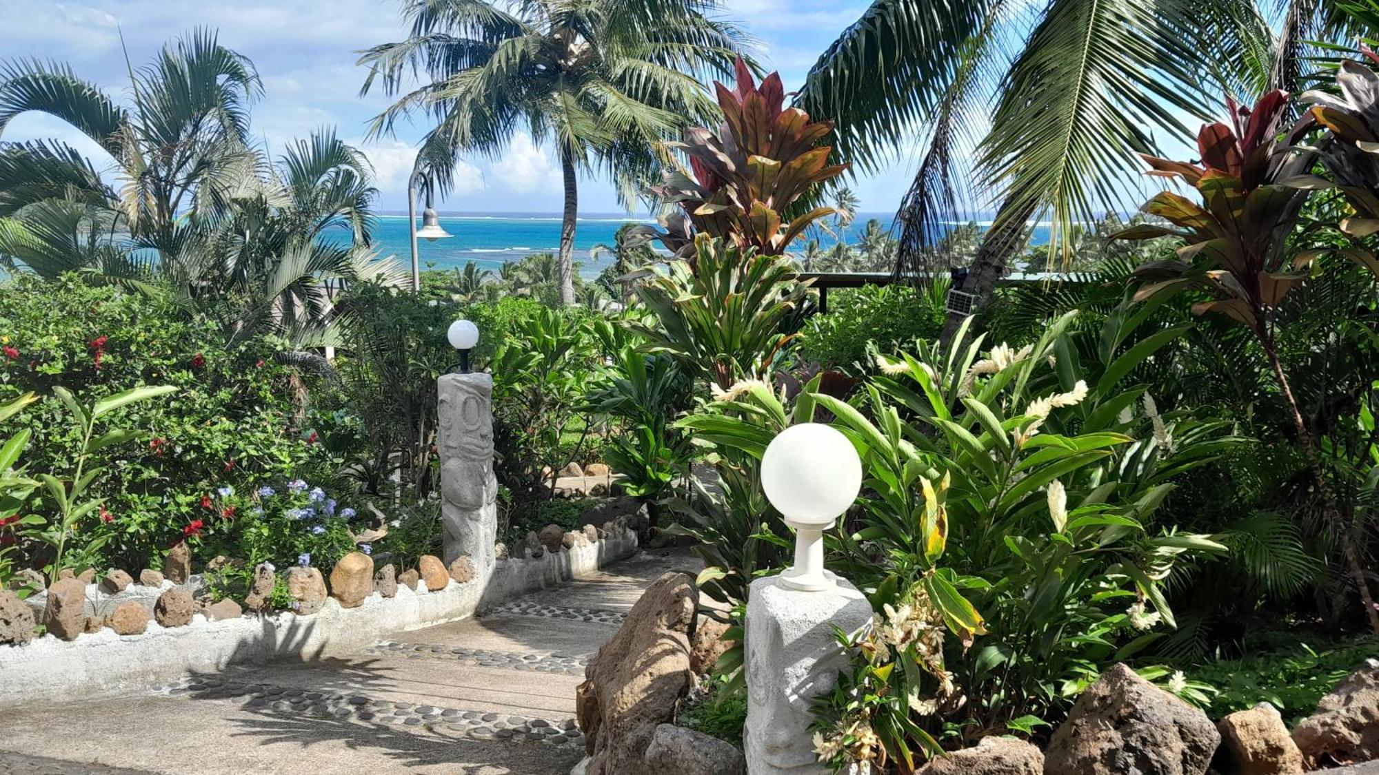 Fare Arana Moorea Guesthouse Atiha Eksteriør billede