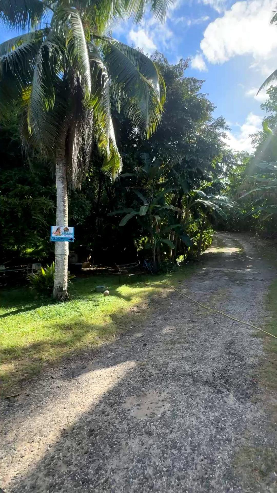 Fare Arana Moorea Guesthouse Atiha Eksteriør billede