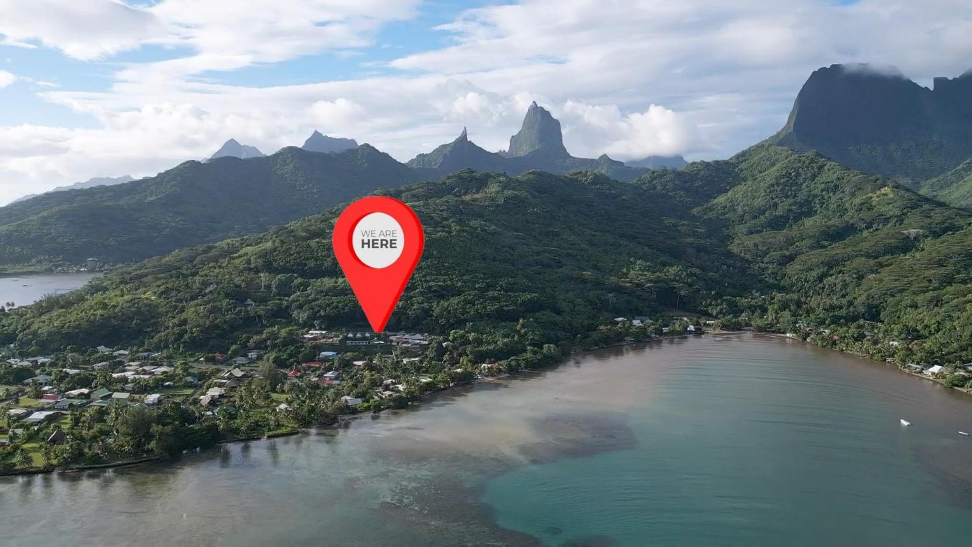 Fare Arana Moorea Guesthouse Atiha Eksteriør billede