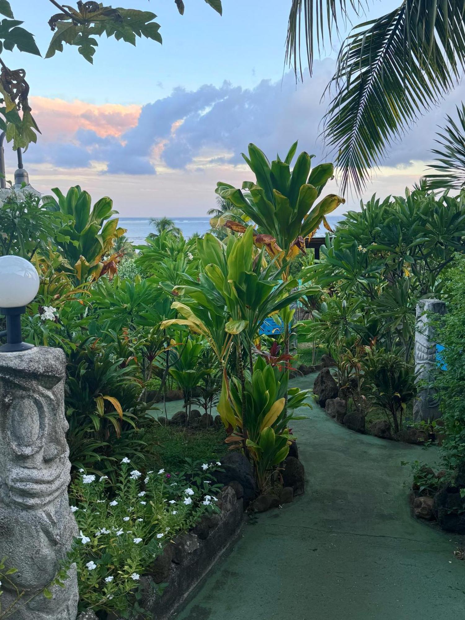 Fare Arana Moorea Guesthouse Atiha Eksteriør billede