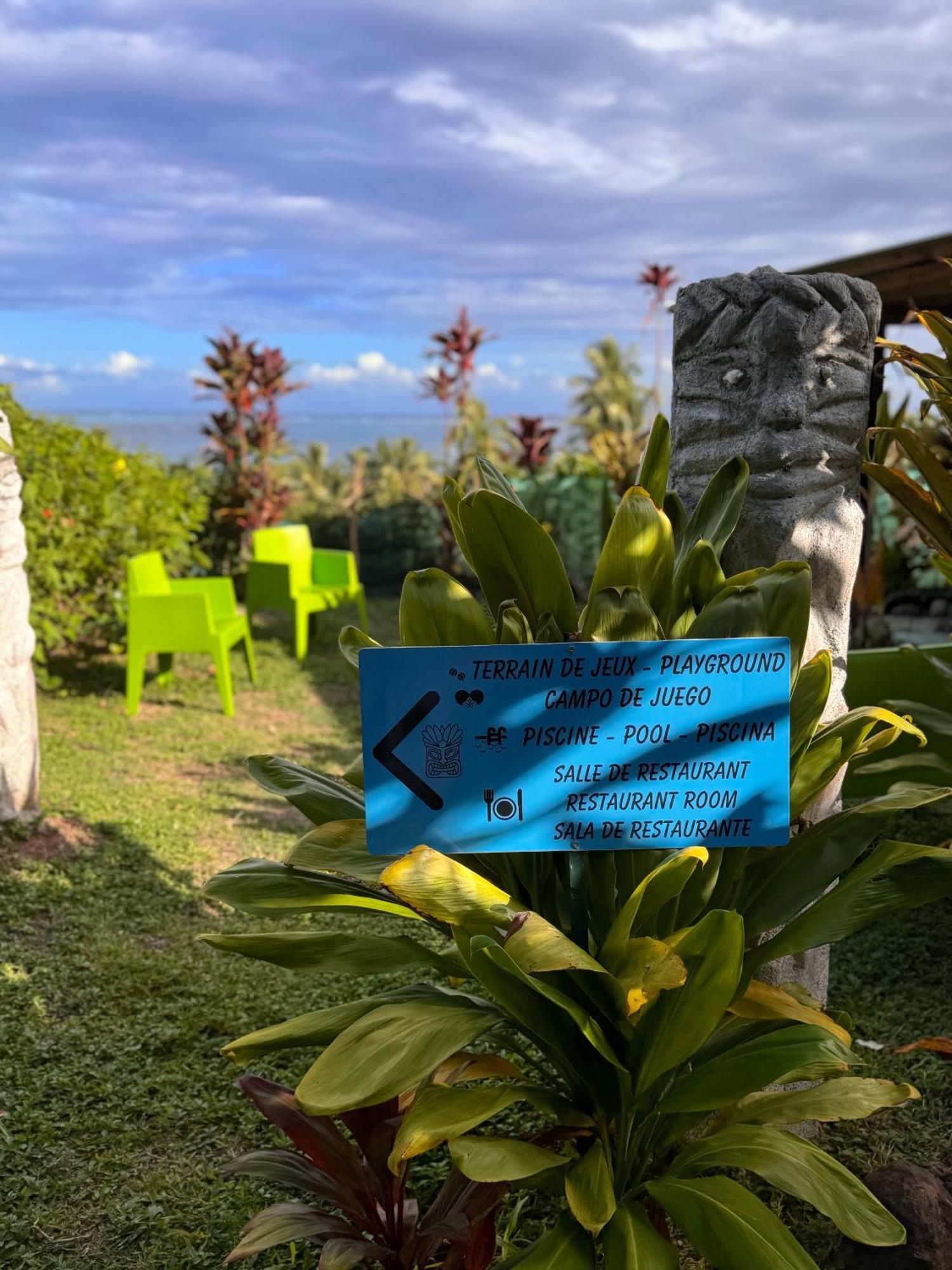 Fare Arana Moorea Guesthouse Atiha Eksteriør billede