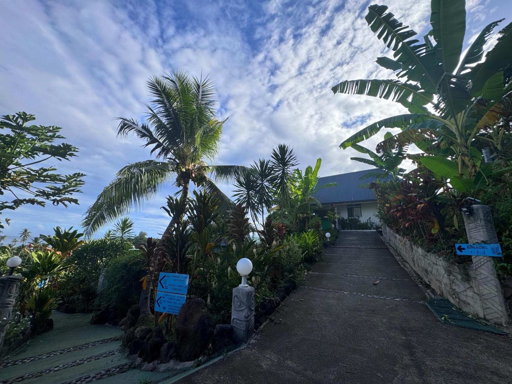 Fare Arana Moorea Guesthouse Atiha Eksteriør billede